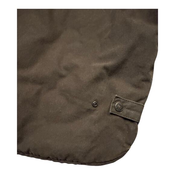 BLUE MOUNTAIN Sherpa lined jacket hooded in brown size medium - Picture 8 of 12